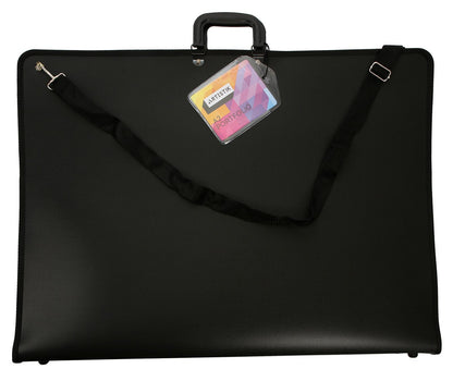ARTISTIK Art Portfolio Case - A2 Artist Portfolio Carrying Case with Shoulder Strap, Weather-Resistant Student Portfolio Drawing Painting Sketch Bag