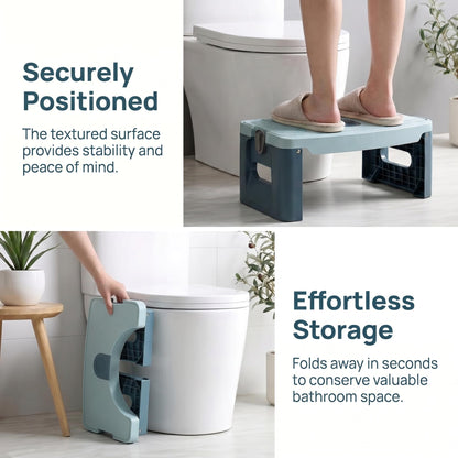 Xygobla 17cm Folding Toilet Stool Portable Non Slip
