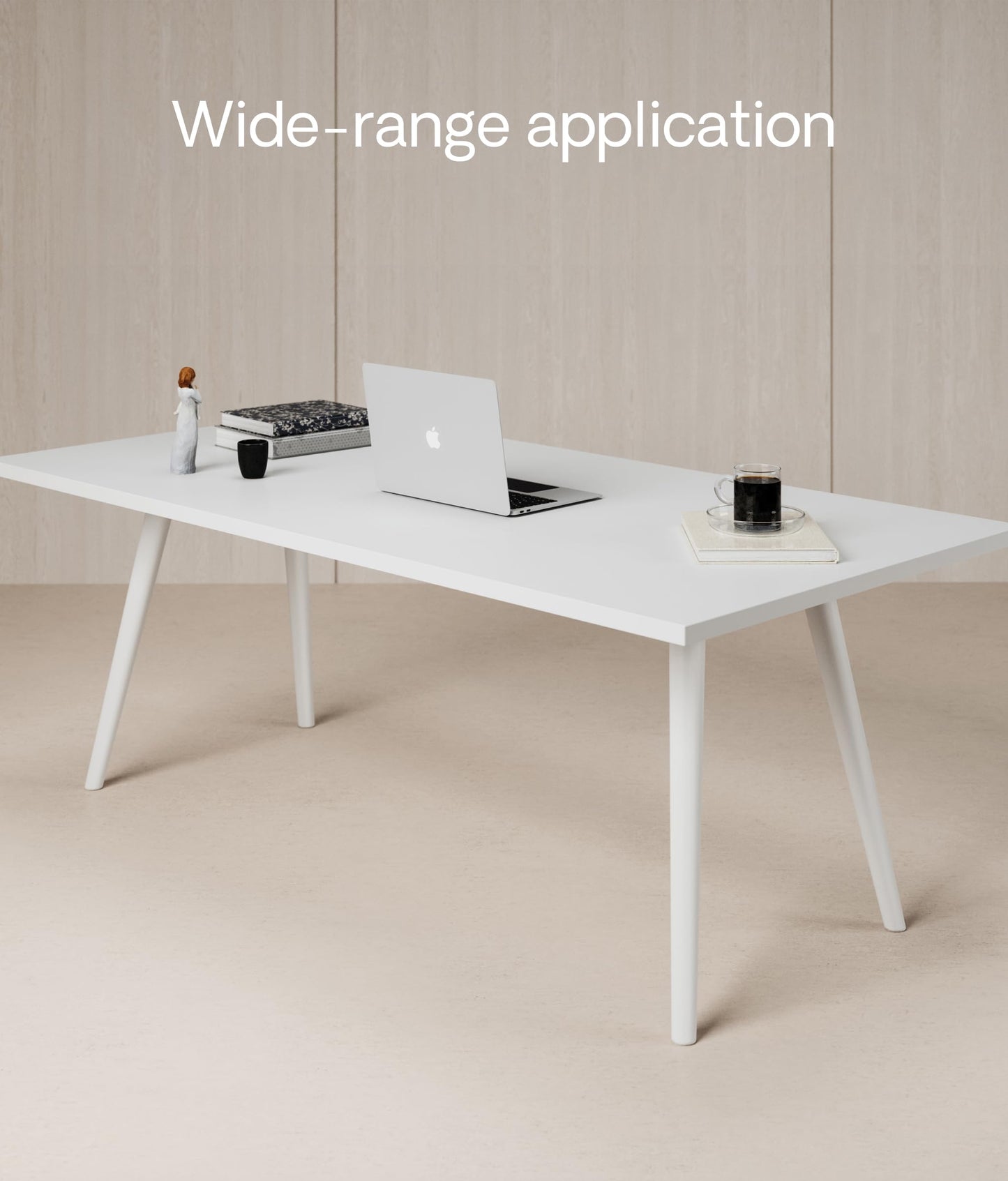 Desktronic Table Top 140 x 70 cm Desk Top - Perfect for Height-Adjustable Desks, Dining Tables and More - Made in Europe