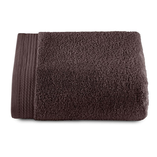 RIZO Top Towel ? Set of 1 Shower Towel ? Bath Towels ? 100% Combed Cotton ? 600 g/m2 ? Measure 70 x 140 cm ? Brown