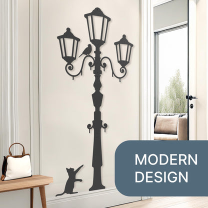 Coat rack wall mounted 67x27in | coat hooks wall mounted 8pcs | heavy duty wardrobe metal 2mm | rack clothes | hallway furniture sets