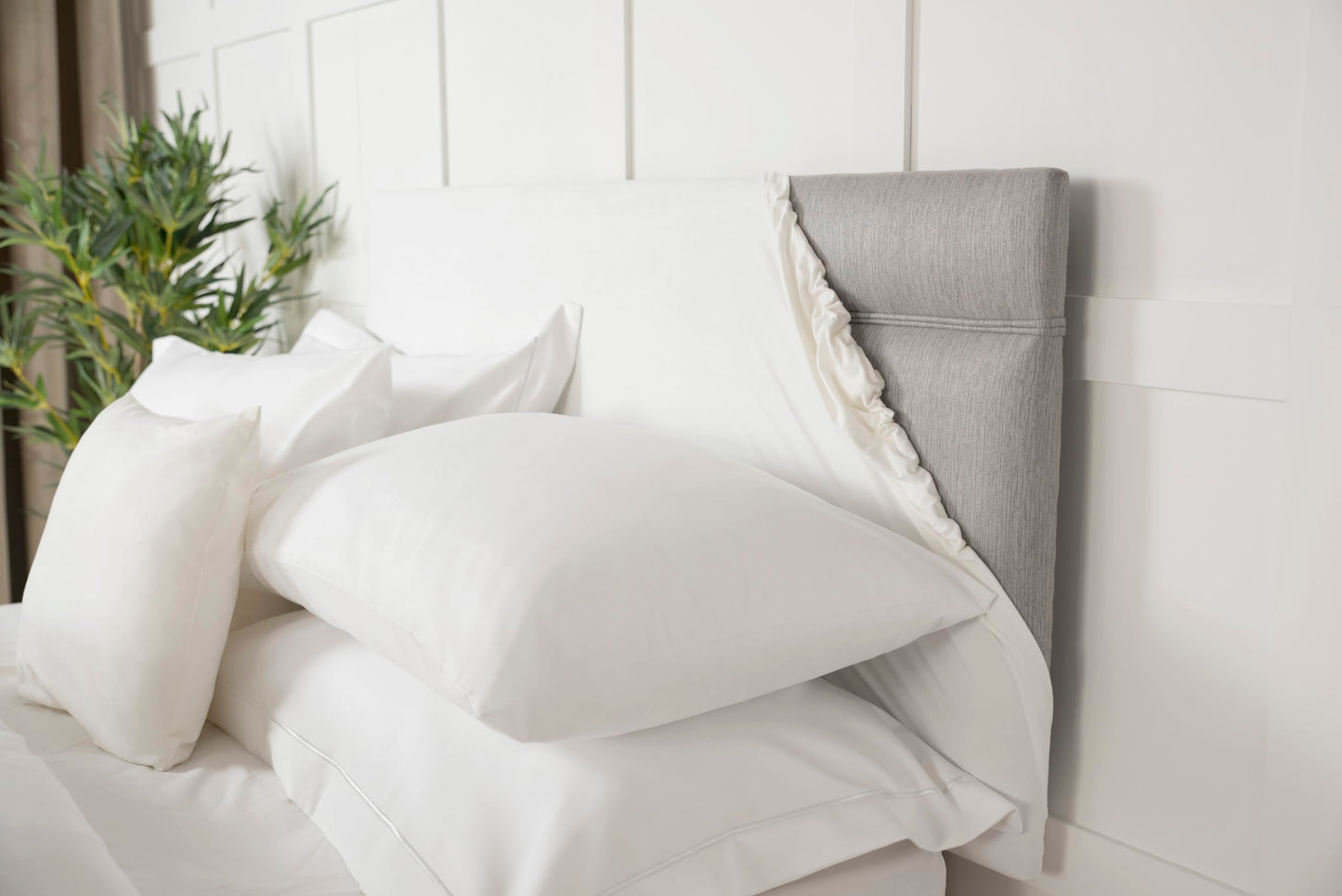 Belledorm Headboard Wrap (White, Double)