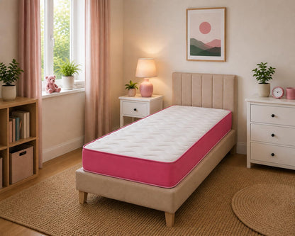 eXtreme comfort ltd Cooltouch Colours Pink Small Single Mattress