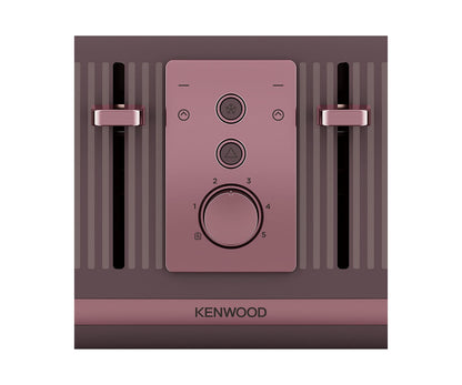 Kenwood Dusk Toaster, 4 Slot Toaster, Reheat, 5 Browning Settings, Defrost And Cancel Functions, Pull Crumb Tray, TFP30.000PU, 1800W, Twilight Purple