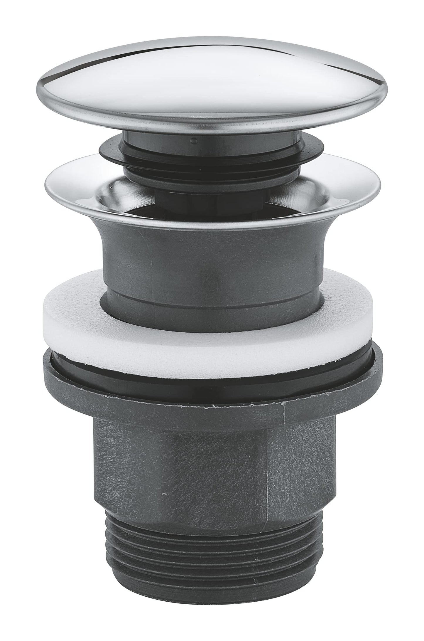 GROHE Waste Set with Push-Open Plug Chrome 40824000