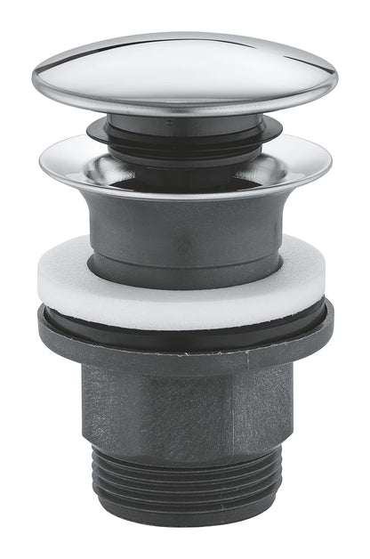 GROHE Waste Set with Push-Open Plug Chrome 40824000