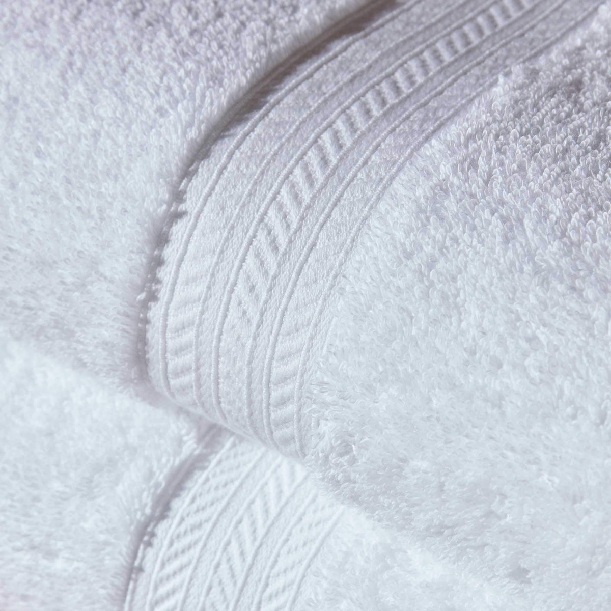 Christy Renaissance 6 Piece Towel Set | White | 100% Egyptian Cotton Pile | Luxuriously Soft and Super Absorbent | 675 GSM
