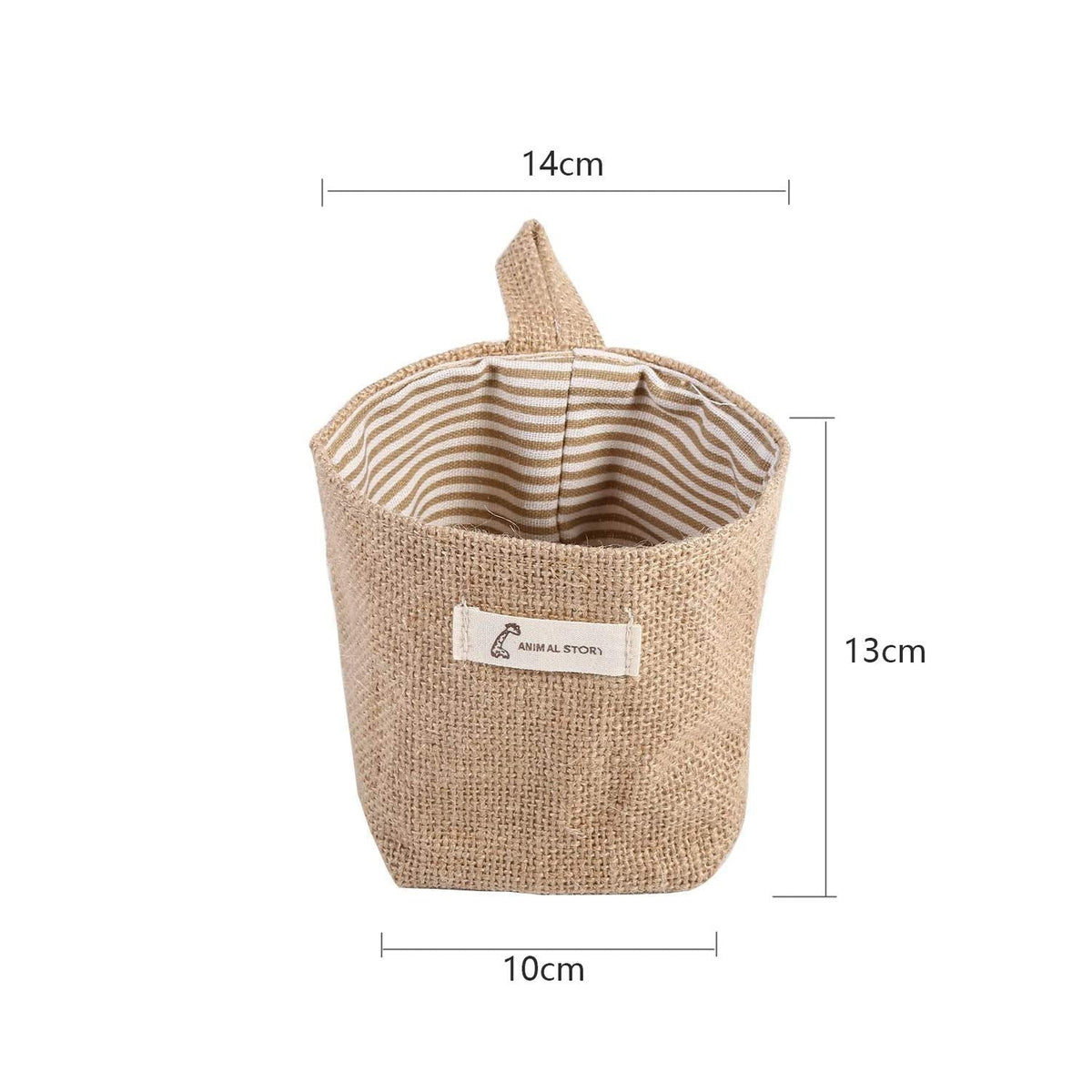 3 Pcs Small Hanging Storage Basket, Hanging Bag, Wall Hanging Basket