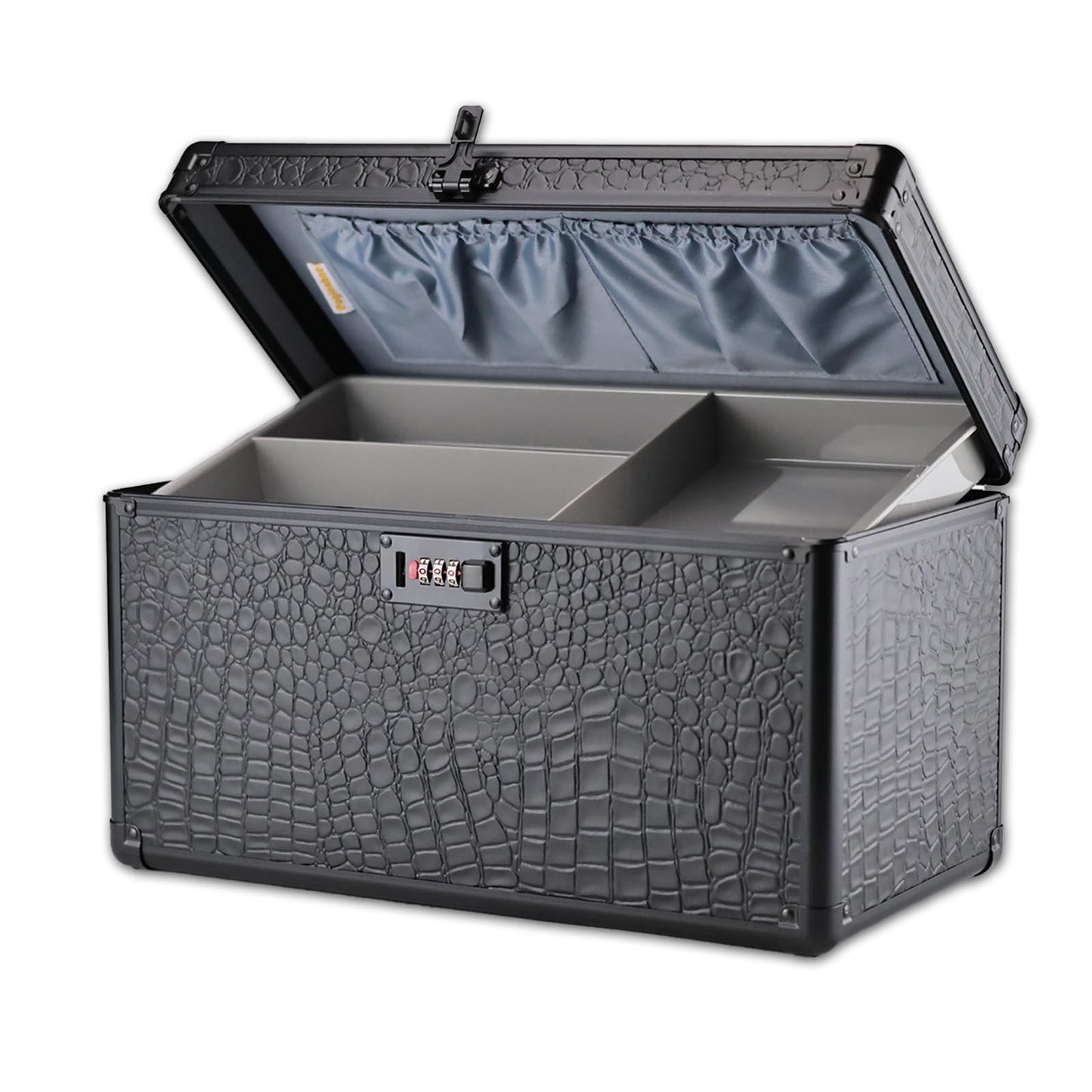 Pogianhae Medicine Lock Box with Code, Secure Multipurpose Locking Box