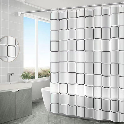 HUIBOHOU Shower Curtain, Mould Proof and Mildew Resistant Washable Bathroom Curtains, Shower Curtain for Bathroom, Bath Curtains with Hooks