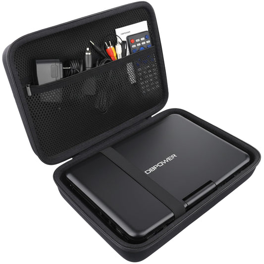 Khanka Case for DBPOWER/ieGeek/YOTON/YOOHOO/WONNIE/SUNPIN 12.5" Portable DVD Player,Carrying Bag with Pocket for 12.5" Portable DVD Player