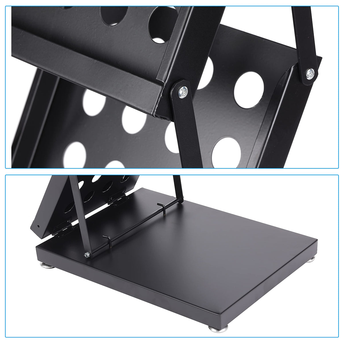 WERTIUNG Brochure Magazine Catalogue Literature Display, Literature Catalogue Rack with Carry Bag