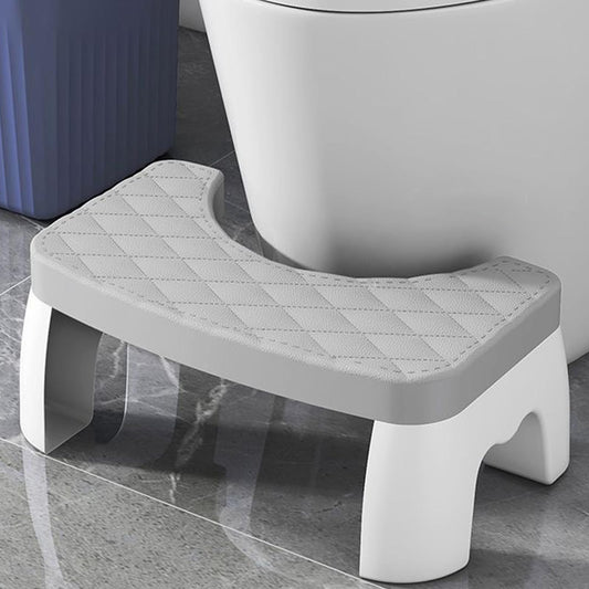 6.7in Toilet Stool Step for Adults & Kids, Detachable & Anti-Slip Bathroom Stool, Squatting Potty Stool for Healthier Posture, Heavy Duty Toilet Step