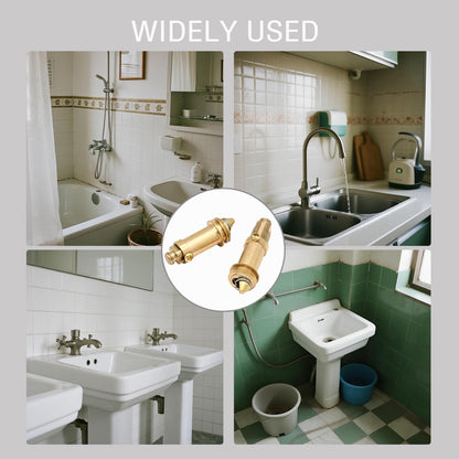 3PCS Basin Pop Up Click Clack Brass Plug Bolt, Assembly Basin Pop Up Click Clack Bath Basin Waste Bolt