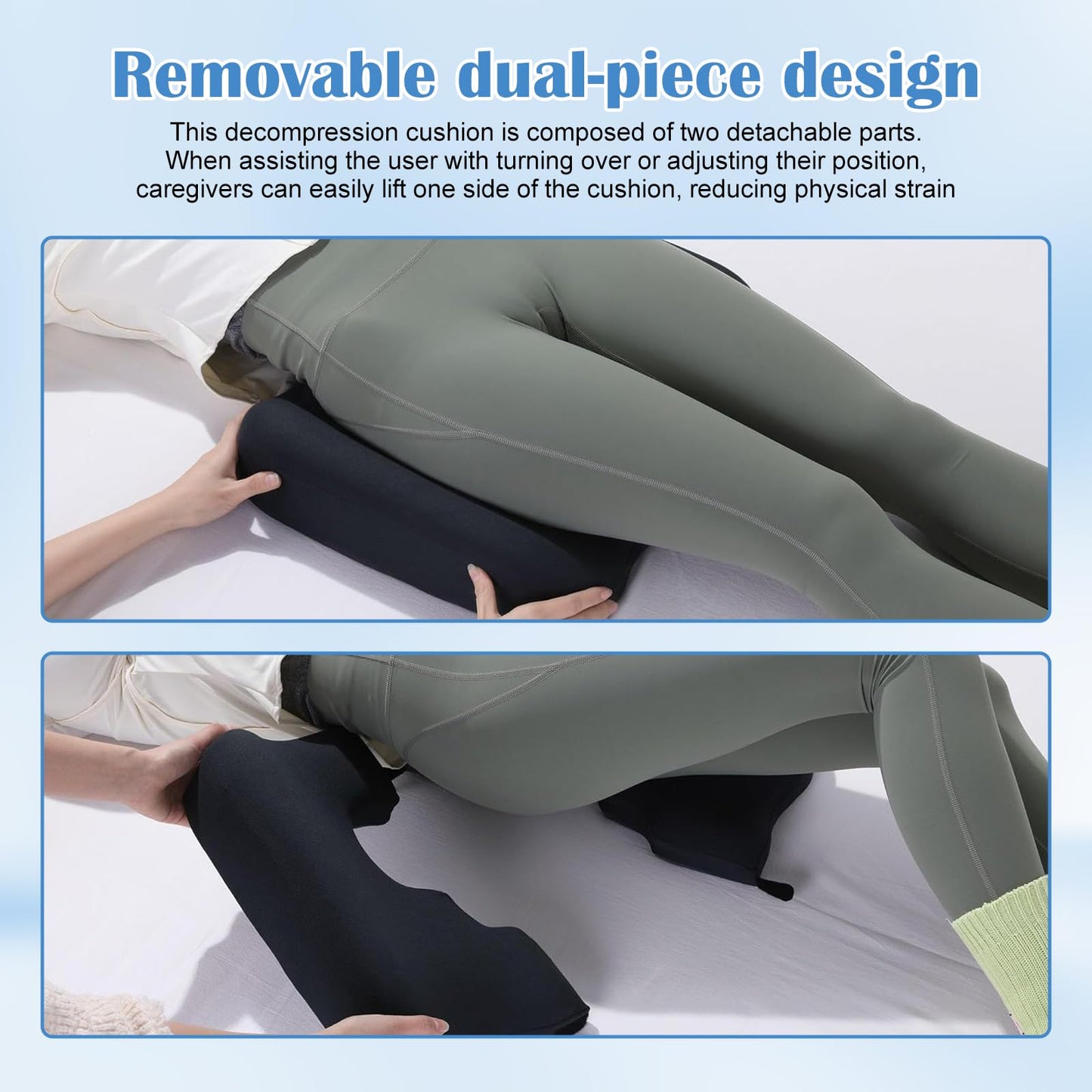 CenviaLuxy Pressure Cushions For Bottoms, Coccyx Cushions For Tailbone Pain Relief, Memory Foam Pressure Relief Cushion