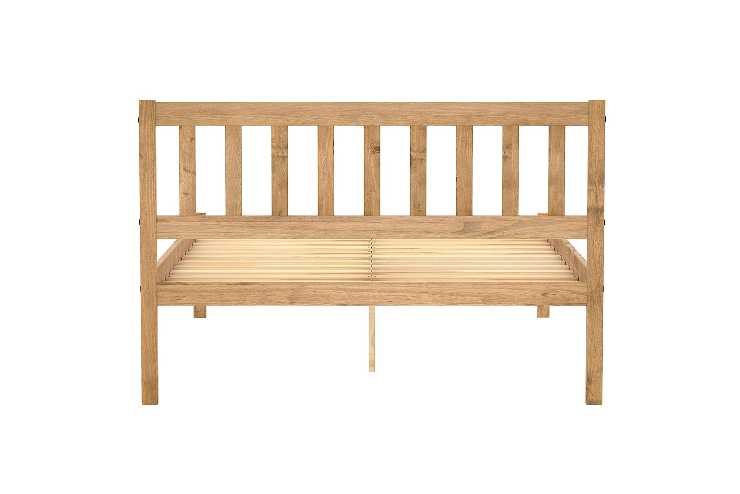 Birlea Pine Small Double Bed Frame 4FT Bedstead Lisbon Rustic Corona Solid Pine
