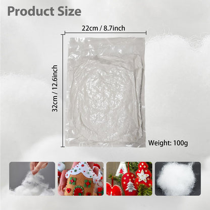 Jtnohx Toy Stuffing,100g Stuffing for Crafts, Bean Bag Filling, Polyester Fiberfill for Stuffed Animals, Crochet,Cushion, Pillow