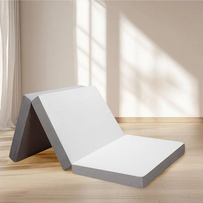 Gwydre 190x75x10cm Small Single Folding Mattress