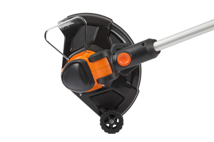 Yard Force 40 V 30 cm Cordless Grass Trimmer with Adjustable Head, Plant Guard and Wheel Support LT G30W - Battery and Charger not included ,
