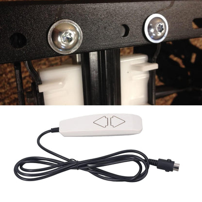 Lift Chair Remote, 6x1.7x1.1in Universal 2 Push Button 5 Pin Lift Chair Hand Control Up and Down Controller Handle Replacement for Power Recliner