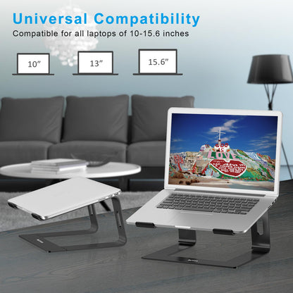BoYata Laptop Stand, Ventilated Laptop Stand for Desk, Laptop Riser