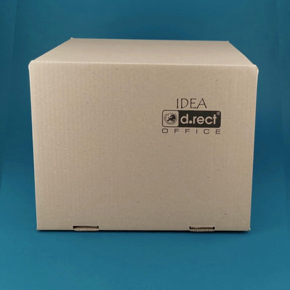 D.RECT Archive Box Cardboard A4 Idea Set of 6 Brown