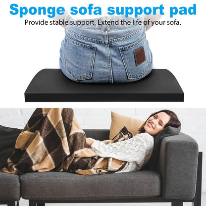 Duscdesp 50×50cm Sofa Support Boards,Sofa Bed Support Cushion Sofa Saver,Cushion Sag Repair for Corner Sofa Sofa Bed Couches Settee (Black & 3 Pcs)