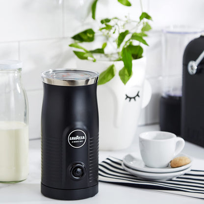 Lavazza A Modo Mio Milk Easy Frother, For Milk-based Recipe, Black