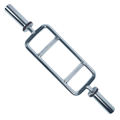 Sunny Health & Fitness 34" Olympic Triceps Bar with Ring Collars, Small