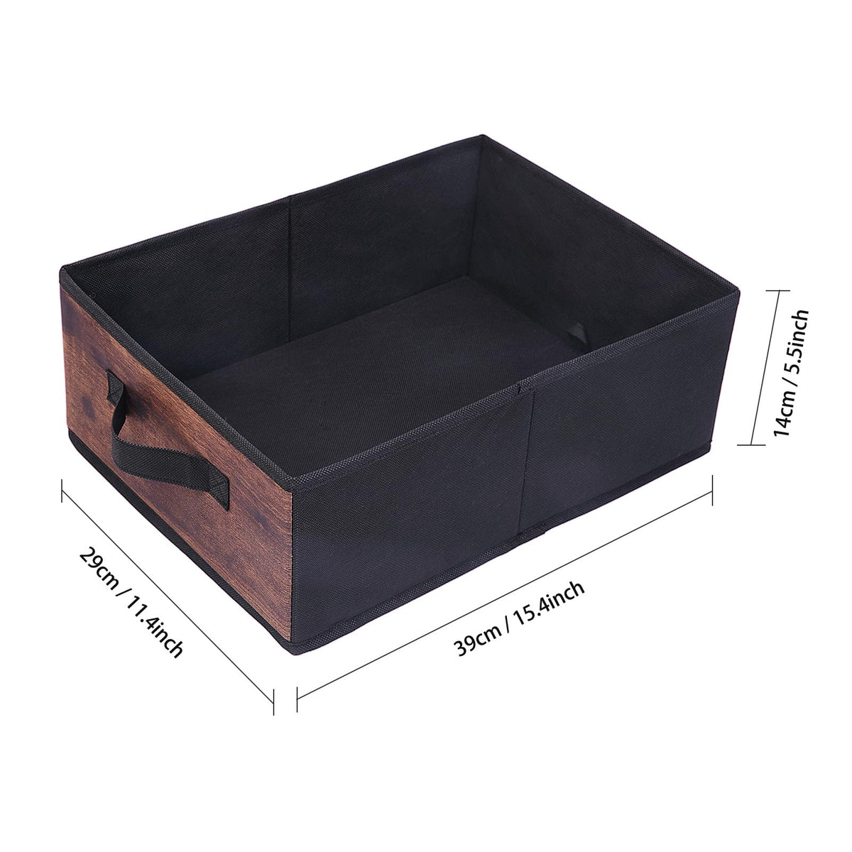 BOMKEE Foldable Drawer Organiser for Clothes Wardrobe Storage Boxes