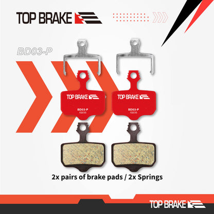 Top Brake Disc Bike Brake Pads for Sram Level T,TL, Level Ultimate B1, Avid Elixir 1 3 5 7 9 R ER CR Mag Sram XX,X0,XXWC DB1,3,5
