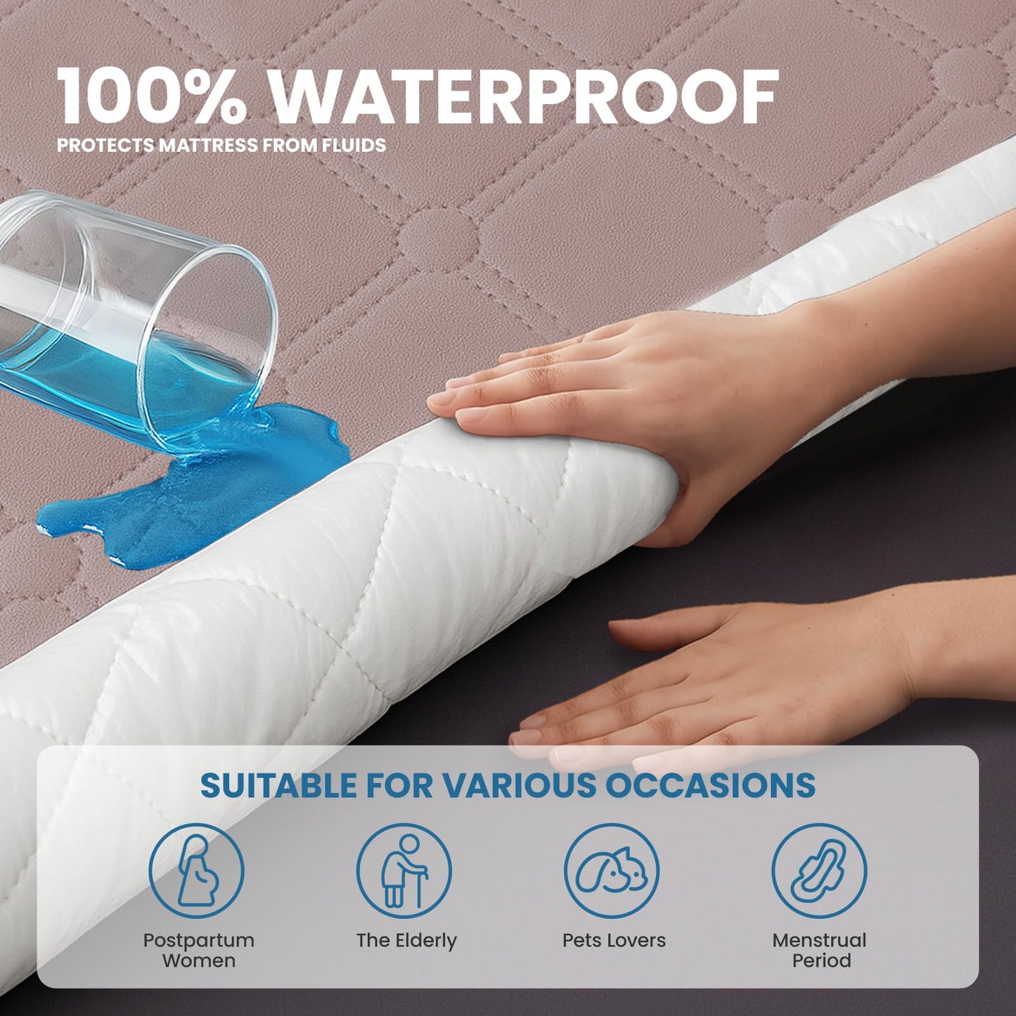 Ystyle Fitted Sheet 90 x 200 cm, Microfibre, Fitted Sheet - Mattress Height up to 30 cm, Soy