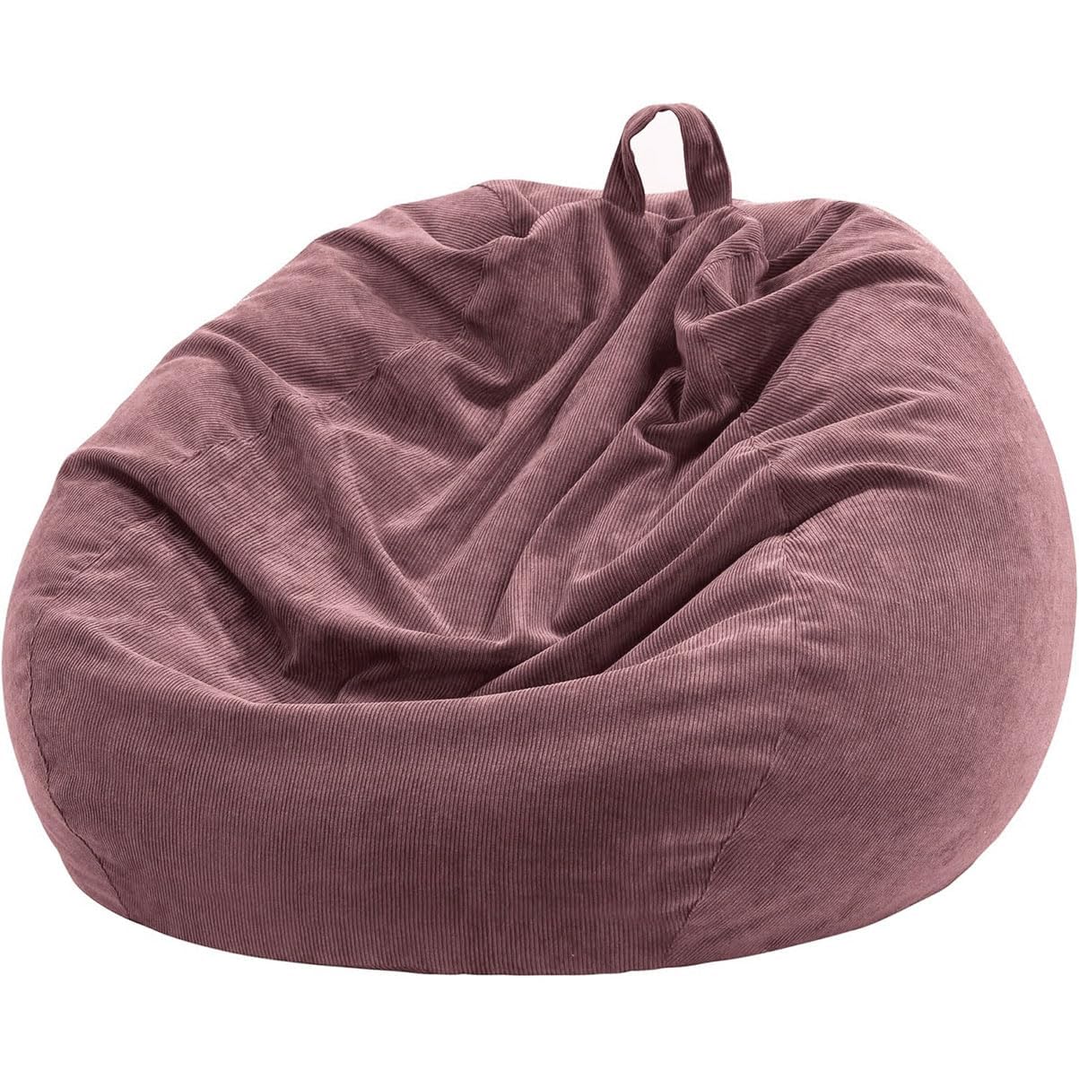 Nobildonna 3 ft Bean Bag Chair Cover (No Filler) for Adults and Kids 300L Extra Large Stuffed Animal Storage Bean Bag Washable Soft Premium Corduroy