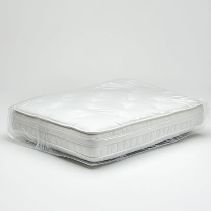 Just Accessories® Heavy Duty Mattress Bag For Storage Moving Removal Mattress Polythene Protector Cover (4ft 6" Double 4'6" Mattress Bag)