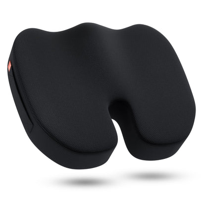 inaepeak Seat Cushion, Memory Foam Seat Cushion for Coccyx Tailbone Pain Relief, Suitable for Office Chair/Car Seat/Wheelchair