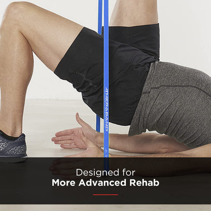 Theraband High Resistance Bands, Set of 2 Elastic Super Bands for Improving Flexibility, Injury Rehab, & Full Body Workouts, Heavy Duty Stretch Bands