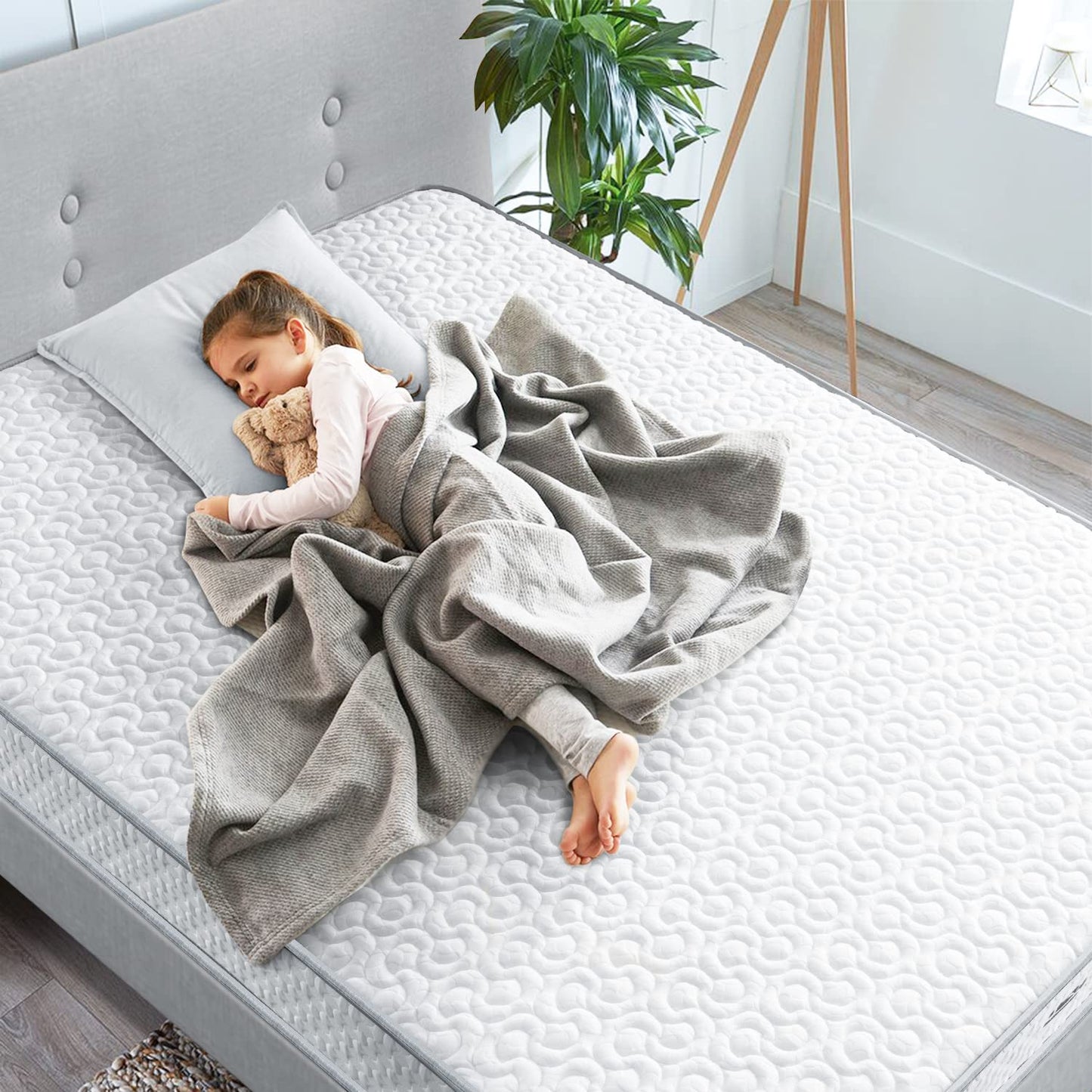 BedStory Single Mattress, 3FT Spring Mattress with Breathable Foam, Durable Spring Mattress- Medium Firm Feel