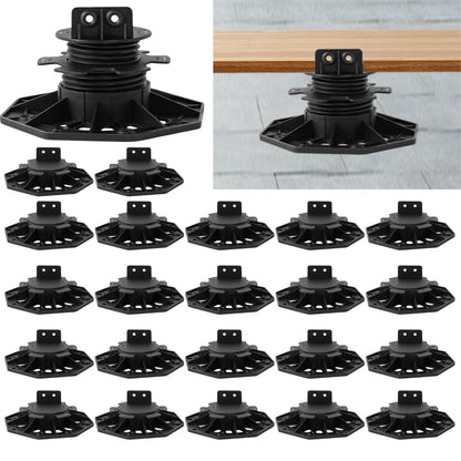 TTBDEHTK Adjustable Deck Support Pedestal, 24 Pack, 1-3/16" to 2-3/4"