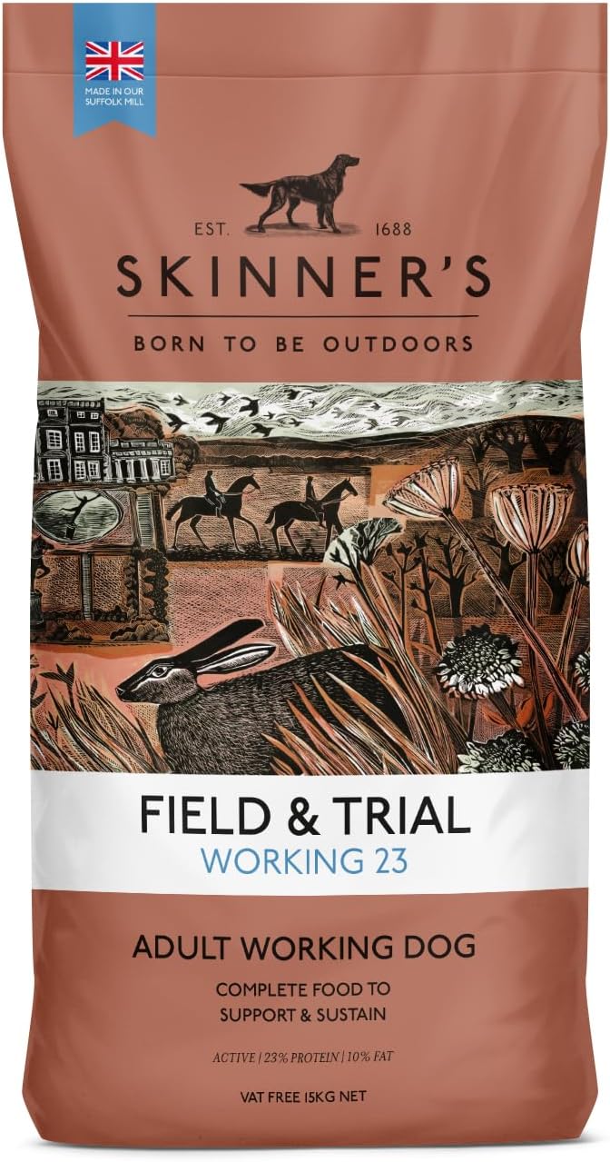 Field & Trial Complete Dry Working 23 Adult Dog Food, 15 kg (Pack of 1)