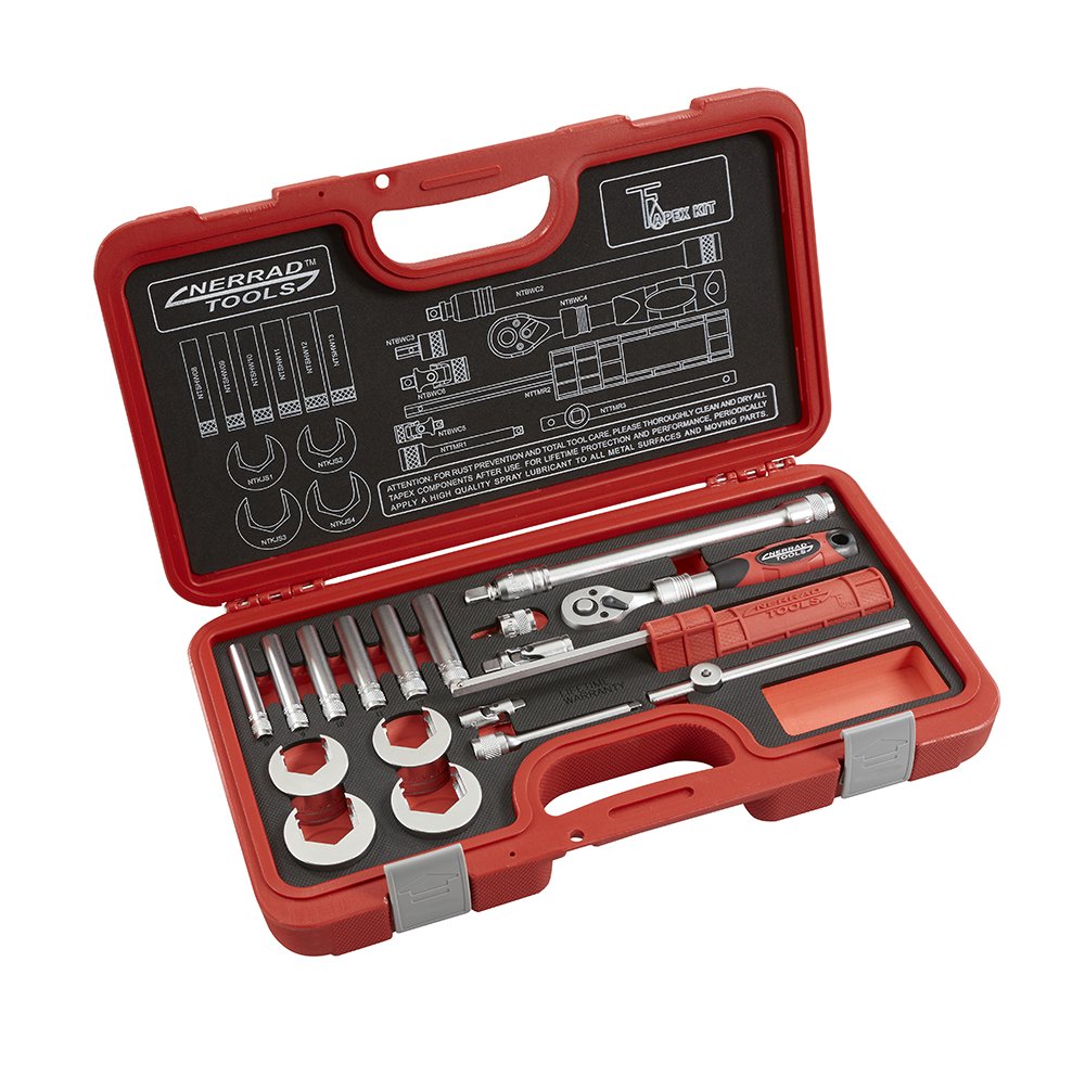 Nerrad Tools NTTAPEXKIT1 Tapex Tap Wrench Kit, Black