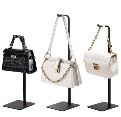 pickpiff 3-Pack Adjustable Purse Display Stands, Black