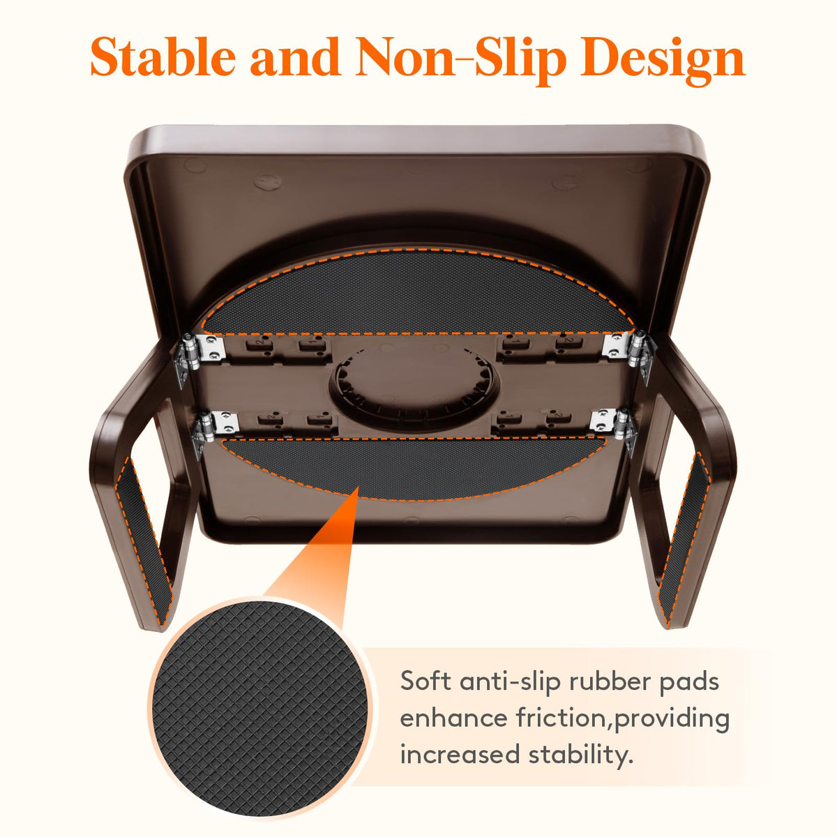 Lifewit Plastic Rotating Couch Armrest Table, Adjustable Sofa Arm Clip Holder Tray for Snack/Fast Food/Fruit/Drink