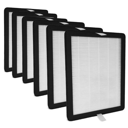 6-Pack Replacement Filter Compatible with MeacoDry Arete One 10L &12L Dehumidifier Air Purifier (Does not Fit Meaco 12L 12LE Dehumidifier)