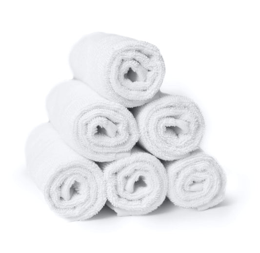 RosenSoft by Giguli Wash Clothes for Body and Face, 16x14 inches, Hand Towels for Bathroom Set of 6, Thick, Soft and Absorbent, 100% Turkish Premium