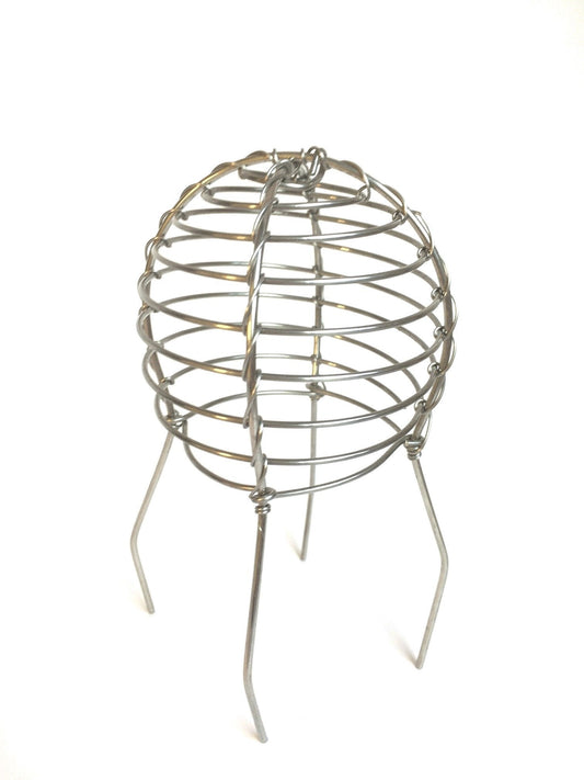 4 Pack - Gutter Pipe Leaf Guard Wire Balloon 63-75mm - Galvanised
