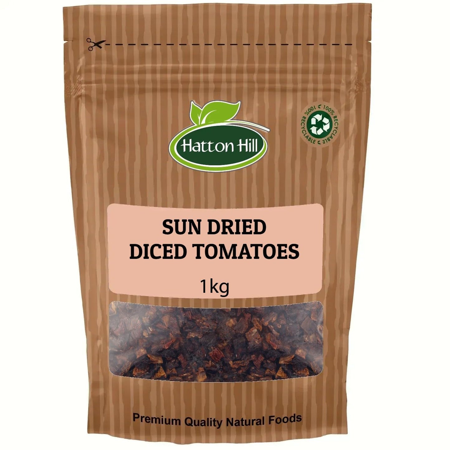 Sun Dried Diced Tomatoes 1kg by Hatton Hill