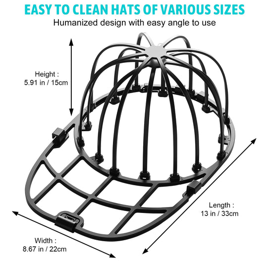 Eiito Cap Washing Cage, Baseball hat Cleaners/Cap Washer Fit for Adult/Kid