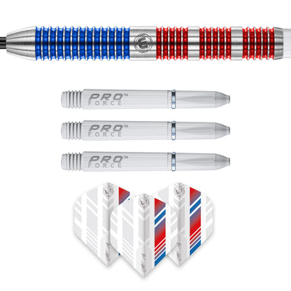 WINMAU Wildcats 25 gram Tungsten Darts Set with Flights and Stems (Shafts)