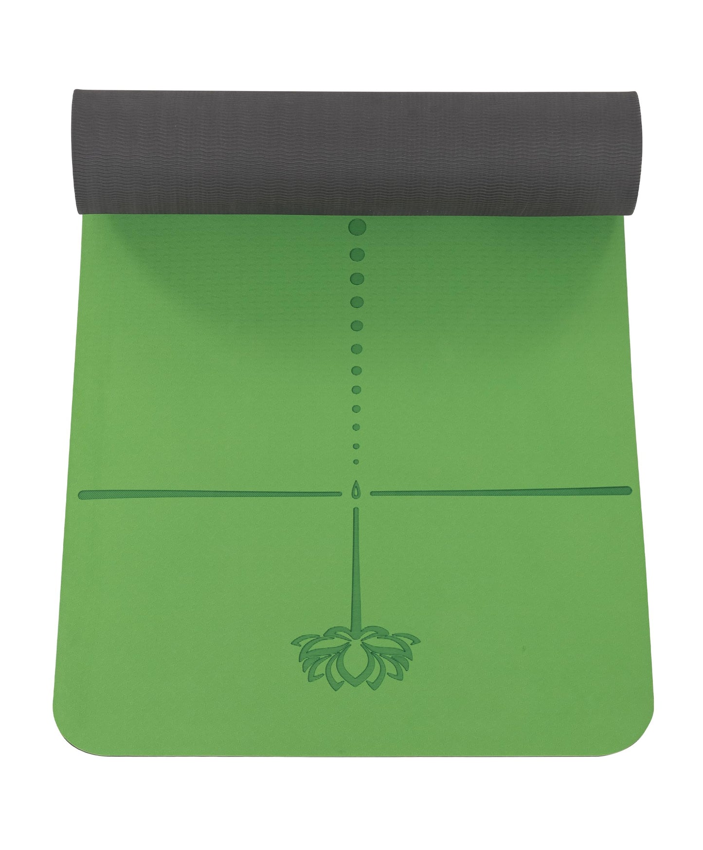 Marjar Yoga Mat Non Slip Exercise Mat TPE Eco Friendly Anti-Tear Yoga Mats for Women 1/3" Fitness Mat for Home Pilates Mats with Carrying Strap