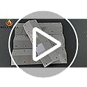 WELL GRILL 4-Pack Stainless Steel Heat Plates BBQ Flavorizer Bar Replacement Parts for Outback Spectrum 3-burner Spares, Spectrum 3-burner Flatbed, Apollo MS-4461, THG3302P, THG3302S, Blooma
